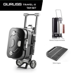 GURUSS TRAVEL-X BLACK ZESTAW