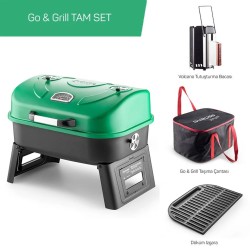 GURUSS GO & GRILL GREEN ZESTAW