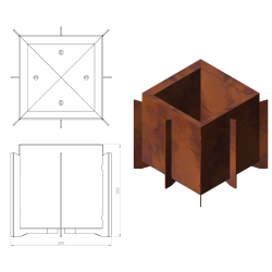 Donica 3D model C