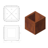 Donica 3D model D